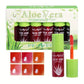 6 colors Moisturizing Glitter Lip Glaze - Alluring Pink Lip Gloss Liquid Lipstick for Girls  Gifts