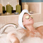 Hair Towel Wrap Fast Dry Hair Towel Super Absorbent Microfiber Coral Velvet Hair Drying Towel Quick Dry Hair Turban