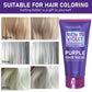 Purple Repair Hair Mask Keratin Deep Nourishing Dry Frizzy Damaged Treatment Collagen Magical 5 Second Soft Shiny Care
