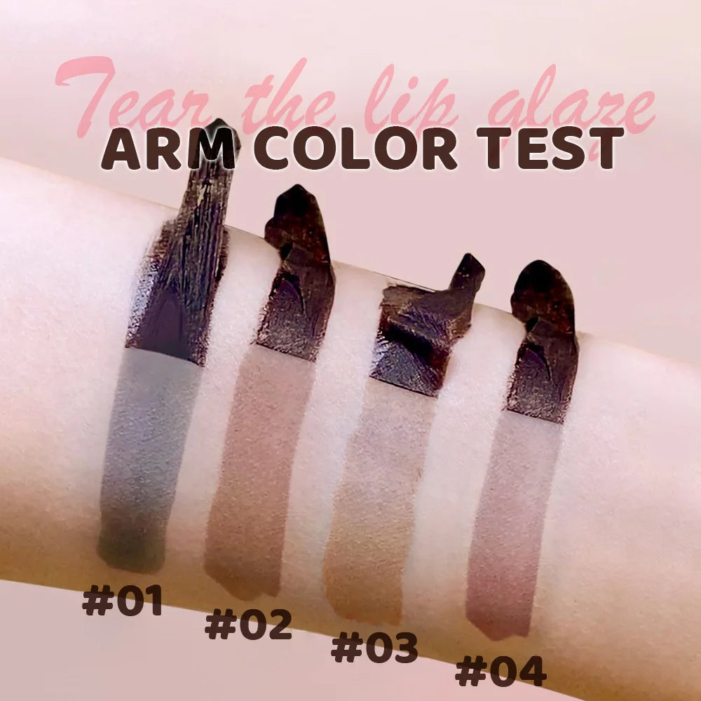 Fit Colors 4-color Tear Eyebrow Dye Multi-functional waterproof non-smironing stereoscopic Eyeliner eyebrow gel not easy to fade