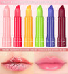 6-Color Fruity Scent Color-Changing Lipstick, Moisturizing and Hydrating, Long-Lasting Lip Balm with Smooth and Soft Texture
