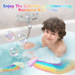 1Pcs/4Pcs Rainbow Bath Bombs Gift Set, Handmade Organic Bath Bombs for Kids Girls, Natural Kid Bubble Bath Fizzy