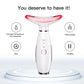 3 in 1 EMS Neck Facial Beauty Device with Thermal Neck Lifting Vibration LED Facial Massager Double Chin Remover Skin Care Tool
