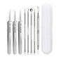 German Ultra-fine No. 5 Cell Pimples Blackhead Clip Tweezers Beauty Face Health Salon Special blackhead remover Acne Needle Tool