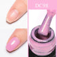 Mtssii 7ml Glitter Rubber Base Gel Polish Gold Sequins Pink White Base Gel Top Coat Soak Off UV LED Nail Art Varnish Manicure