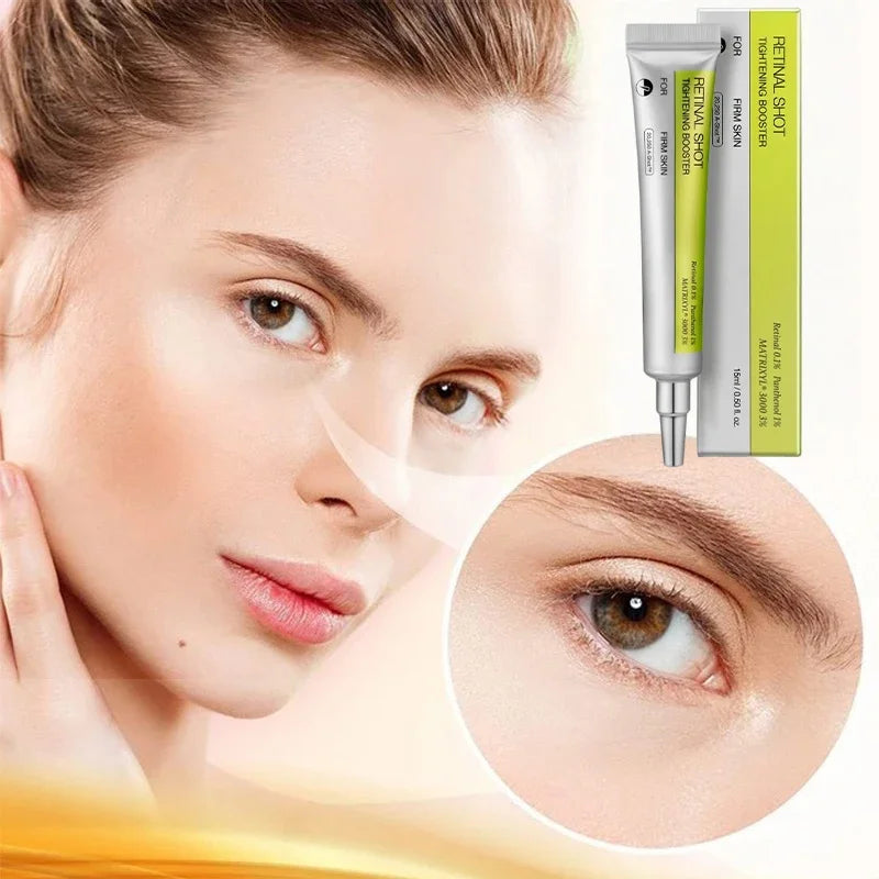 Hot Retinol Shot Eyes Booster Cream Korea Vitamin A Facial Skin Care Serum Elastic Firm Smooth Skin Face Serum Gentle Hydration