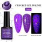LILYCUTE Thermal Nail Gel Polish 3 Layers Temperature Shiny Color Changing Series Semi Permanent  Soak Off UV Nail Gels Polish