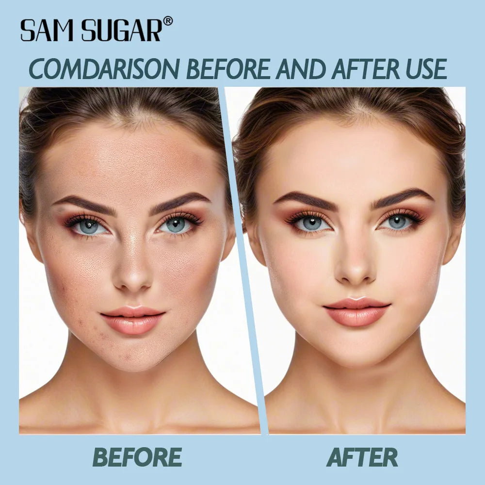 SAM SUGAR Invisible Pore Primer Long Lasting Hydrating Light Weight Oil Control Moisturizing and Brightening Primer