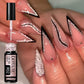 LILYCUTE 5ml Super Bright Silver Metallic Painting Liner Gel Nail Polish Drawing Stripe Graffiti Mirror Pull Line UV Gel Varnish