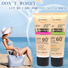 Sunscreen Spf60 Spf90 Facial Body Sun Cream Sunblock Skin Protective Oil Control Isolation Lotion Blocker Refreshing Skin Care