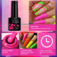 LILYCUTE Fluorescent Nail Gel Polish Orange Red Neon Bright Color Summer Series Soak Off For Manicure Nail Art UV Gel Varnish