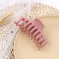 2025 Korean Solid Big Hair Claws Elegant Frosted Acrylic Hair Clips Hairpins Barrette Headwear for Women Girls Hair Accessories