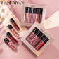 HANDAIYAN 4-Piece NonStick Cup Lip Gloss Set，Lip Tint, Matte Finish, Velvet Liquid Lipstick