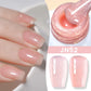 BORN PRETTY Jelly Nude Gel Nail Polish 10ml Light Pink Peach Translucent Color UV Light Cure Gel Varnish Nail Art DIY at Home