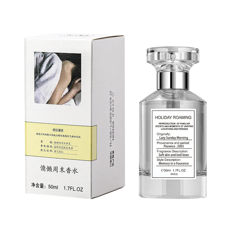 Lazy Weekend Series Perfume Woman's Luxury French Brand Unisex Mixed Woody Eau De Toilette Fresh Natural Lasting Beauty Parfum