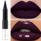 1PC Waterproof 2 In 1 Double Head Lipstick Lip Coat Set  Long Lasting Coat 24HR Makeup Gifts Lip Tint Plumper Lip Oil Lip Glaze