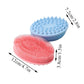 Exfoliating Sponge Dead Body Scrubber Skin Head Washing Brush Comb Silicone Bristle Bath Brush Scalp Massager Bath Tool Hygienic