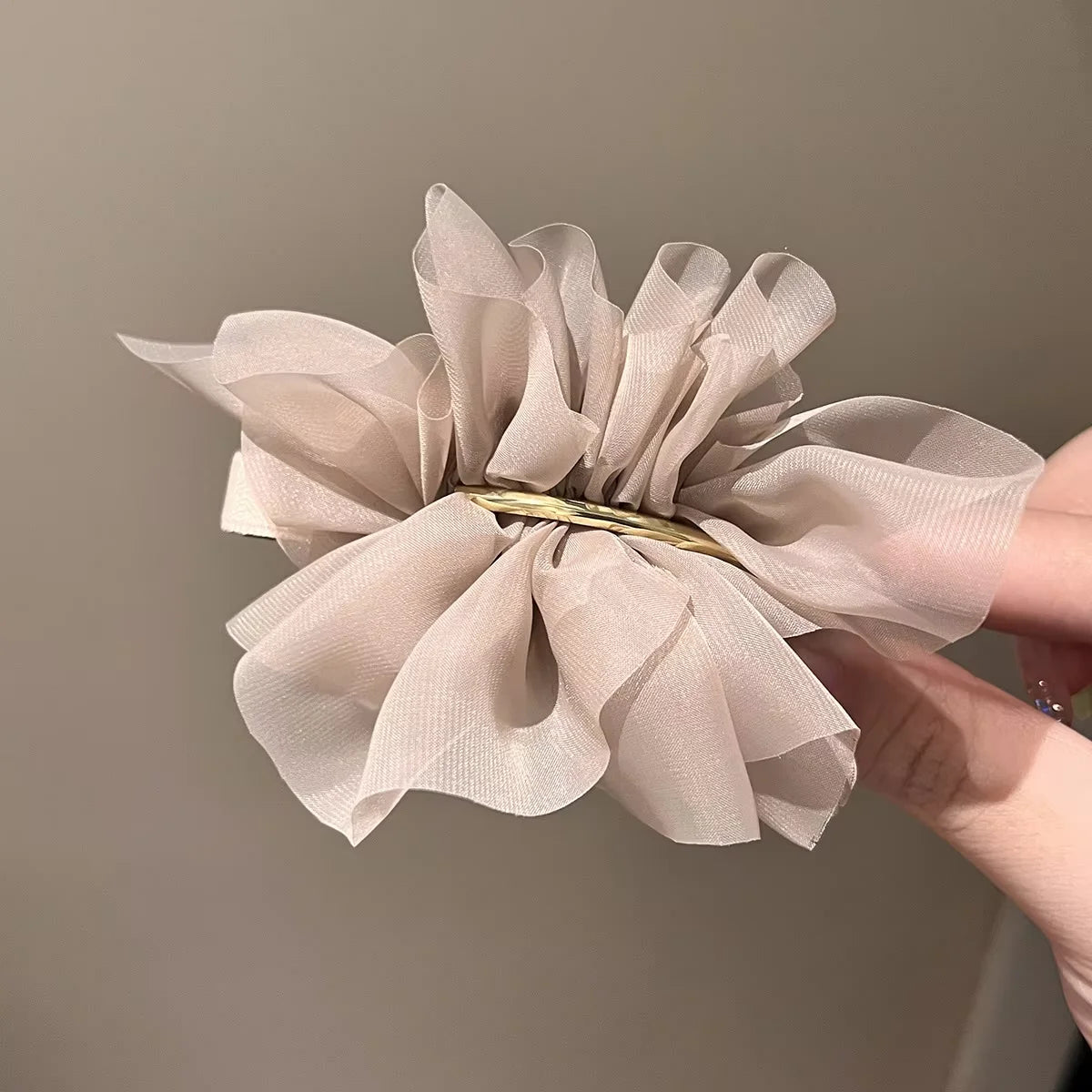 Ponytail Holder Hair Tie Elegant Large Intestine Hair Scrunchies DIY Hair Accessories Gift High Elasticity Durability Hair Ring