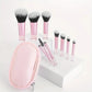 10pcs Mini Makeup Brush Set Powder Eyeshadow Foundation Blush Blender Concealer Beauty Makeup Tools Brush Professional Supplies