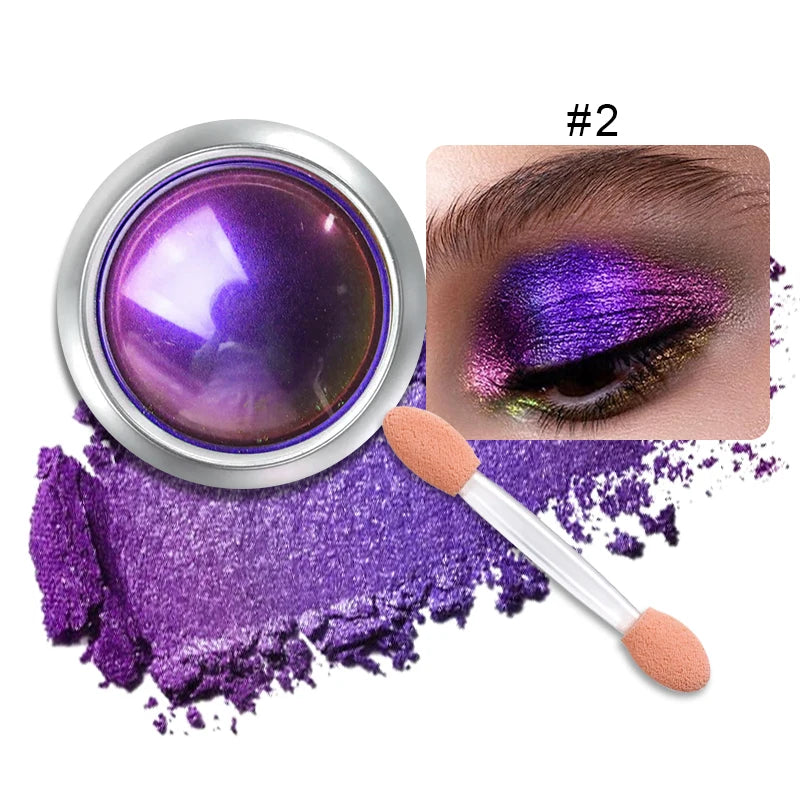 High-Pigmented MultiChrome Eyeshadow Powder MultiChrome Shifting Pigments Duochrome Chameleon Eyeshadow Infinite Chrome Powder