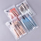 New 8Pcs Makeup Brush Set Makeup Concealer Brush Blush Loose Powder Brush Eye Shadow Highlighter Foundation Brush Beauty Tools
