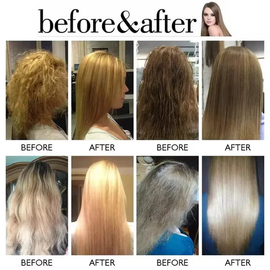 Magical Keratin Hair Mask 5 Seconds Repair Damaged Frizzy Hair Soft Smooth Shiny Nutrition Deep Moisturize Nourishing Hair Care