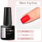 MEET ACROSS 7ml Rubber Base Gel Glitter Nude Pink White 2 In 1 Gel Nail Polish Nail Art Varnish For Nails Winter Autumn Manicure