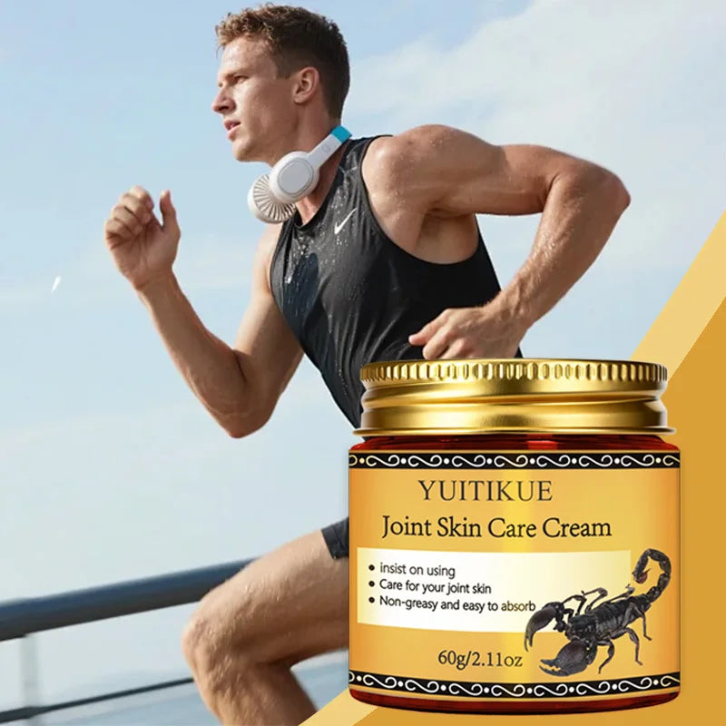 Joint Skin Care Cream, use consistently · protects your joint skin, non-greasy and easily absorbed, deeply moisturizing