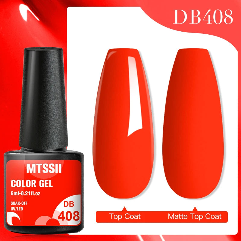 Mtssii 7ml Reflective Glitter Thermal Gel Nail Polish Color Changing Gel Semi-permanent Nail Art Varnishes Soak Off UV LED Gel