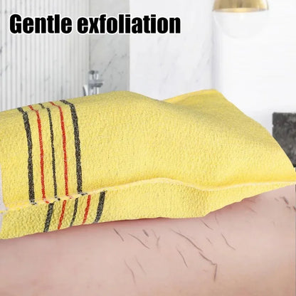 Exfoliating Washcloth Asian Exfoliating Bath Gloves Body Scrub Towel Cleaning Peeling SPA Shower Foam Body Massage