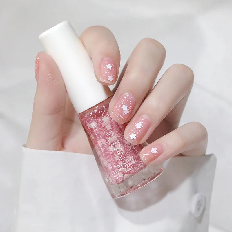 10ml Peel Off Water-Base Nail Polish 40 Colors Fast Drying Nail Art For Manicure DIY Long Lasting Nail Supplies Painting Varnish