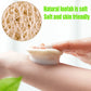 3/6/10 PCS（ Natural loofah puff ）Face Wash Puff Face Wash Puff loofah Face Puff Cosmetic Puff Face Cleansing Natural loofah
