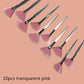 10/20/50pcs Fan Shape Foundation Makeup Brushes Multifunctional Facial Mask Brush Essential Oil Women Beauty Makeup Tools Brush