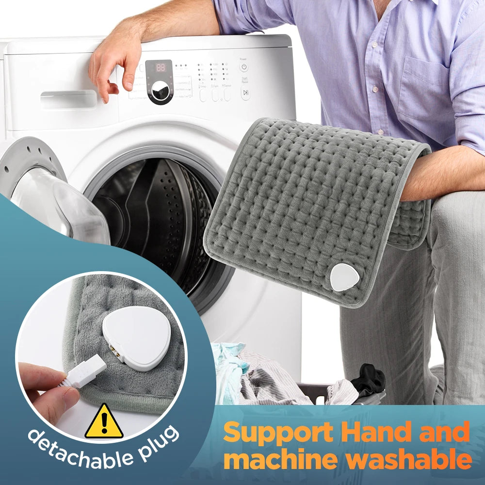 NEW Electric Heating Pad Multifunctional Physiotherapy Heating Pad Warm Blanket For Back Legs Shoulders Neck Spine Pain Relief