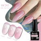 7ML Jelly Gel Nail Polish Black Crystal Translucent Dull Color Nail Art Gel Semi Permanent Varnish Soak Off UV LED Gel Polish