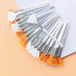 10/20/50pcs Fan Shape Foundation Makeup Brushes Multifunctional Facial Mask Brush Essential Oil Women Beauty Makeup Tools Brush