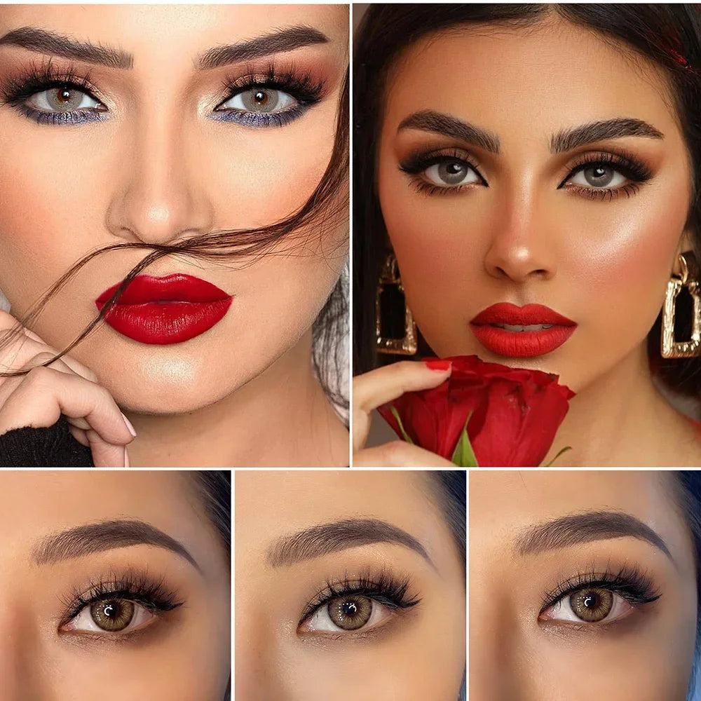 Half Eey Lashes Soft Mink Lashes Reusable Foxy Eyes False Eyelashes Natural Fluffy Makeup Tools Extension Fake Lashes Maquiagem