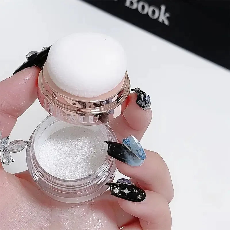 Glitter Fairy Highlight Pat Powder Bride Wedding Highlight Powder Body Glitter Powder To Create Sparkle Makeup,for Gift/Party