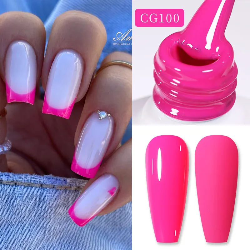 BORN PRETTY Black White Colors Gel Nail Polish 10ml Soak Off UV LED Gel Nail Art DIY Design Semi Permanent Varnishes Manciure