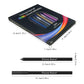 12 Colors Set Glitter & Shimmer Eyeliner Stick Pack - Long-Wearing Blue Tone Eyeliner Pencil with Smooth Application - Versatile