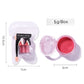 NICOLE DIARY 5g Aurora Pearl White Pink Nail Powder Pigments Metallic Rubbing Dust Moonlight Effect Nail Arts Decoration