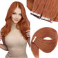 [NEW]VeSunny Tape In Hair Extensions Human Hair Real Natural Hair Balayage Color #4-14-60 Skin Weft Straight Seamless Hair