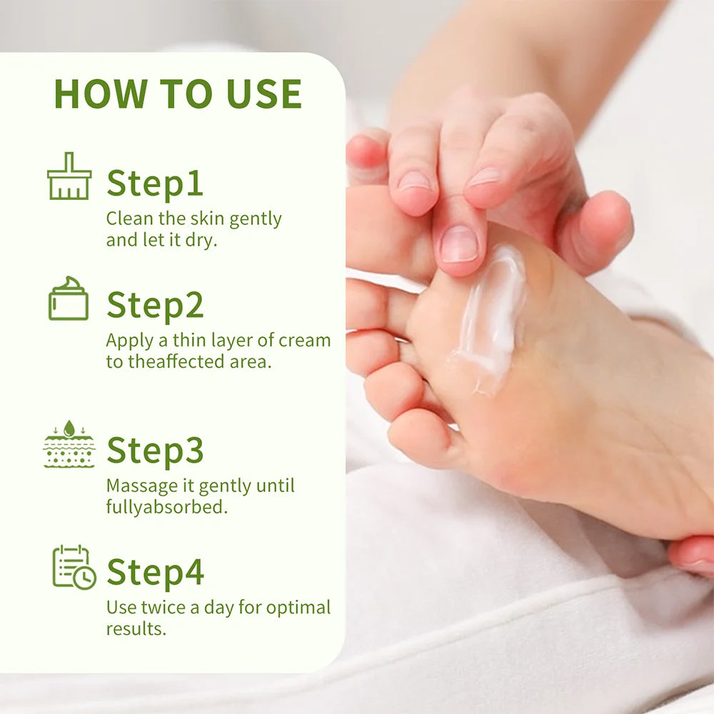 Tea Tree Oil Foot Cream Improves Skin Roughness Softens Cracked Feet Exfoliating Daily Foot Care Solution Lasting Moisturization