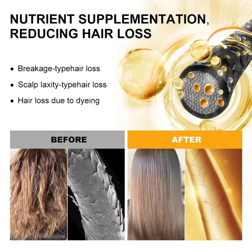 PURC 8 Seconds Hair Mask Smoothing Straightening Keratin Hair Treatment Cream Soft Repair Damaged Frizz Professional Hair Care
