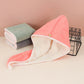 Ultra-Absorbent Microfiber Hair Towel - Double-Layered, Quick-Dry Design - Ideal for Shower, Gym & Spa Use