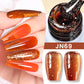 BORN PRETTY 10ml Flow Light White Cat Magnetic Gel Nail Polish Ultra Shine Soak Off UV Gel Mirror Glass Bead Gel Nail Art