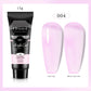 15ml Solid Extension Gel Nail Build Poly Nail Acrylic Gel Crystal Naked Color UV LED Polish Gel For Extend Nail Quick Extension