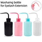 250/500ml Eyelash Cleaning Washing Bottle Curved Spout Cleaner Waterproof Eyebrow Remover Bottle Eyelash Extension Makeup Tool