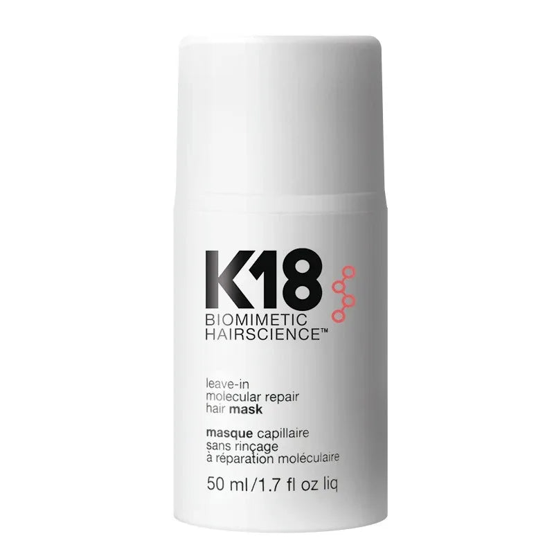 Original K18 Leave-In Molecular Repair Hair Mask Deep Conditioning Keratin Treatment Soften Hair Smoothing Healthy Hair Care