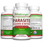 Intestinal Detox with Black Walnut, Wormwood & More - Eliminates Parasites & Other Intestinal Worms, 60 Capsules